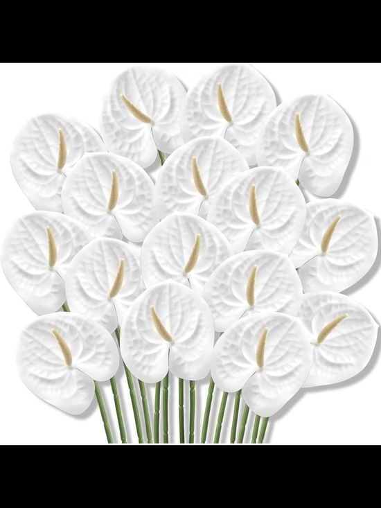 Other - White Artificial Calla Lily Stems - Home Party Supplies